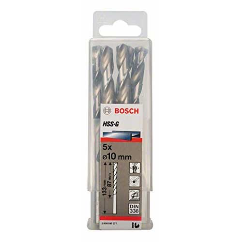 Bộ mũi khoan sắt HSS-G Bosch 2608595077