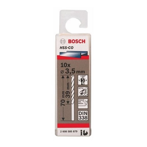 Mũi khoan INOX HSS-Co Bosch 2608585879 3.5mm