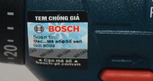 5 bước phân biệt hàng thật giả máy khoan Bosch