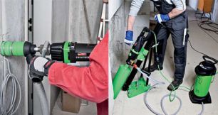 Sự cố thường gặp khi sử dụng khi khoan rút lõi bê tông và cách khắc phục